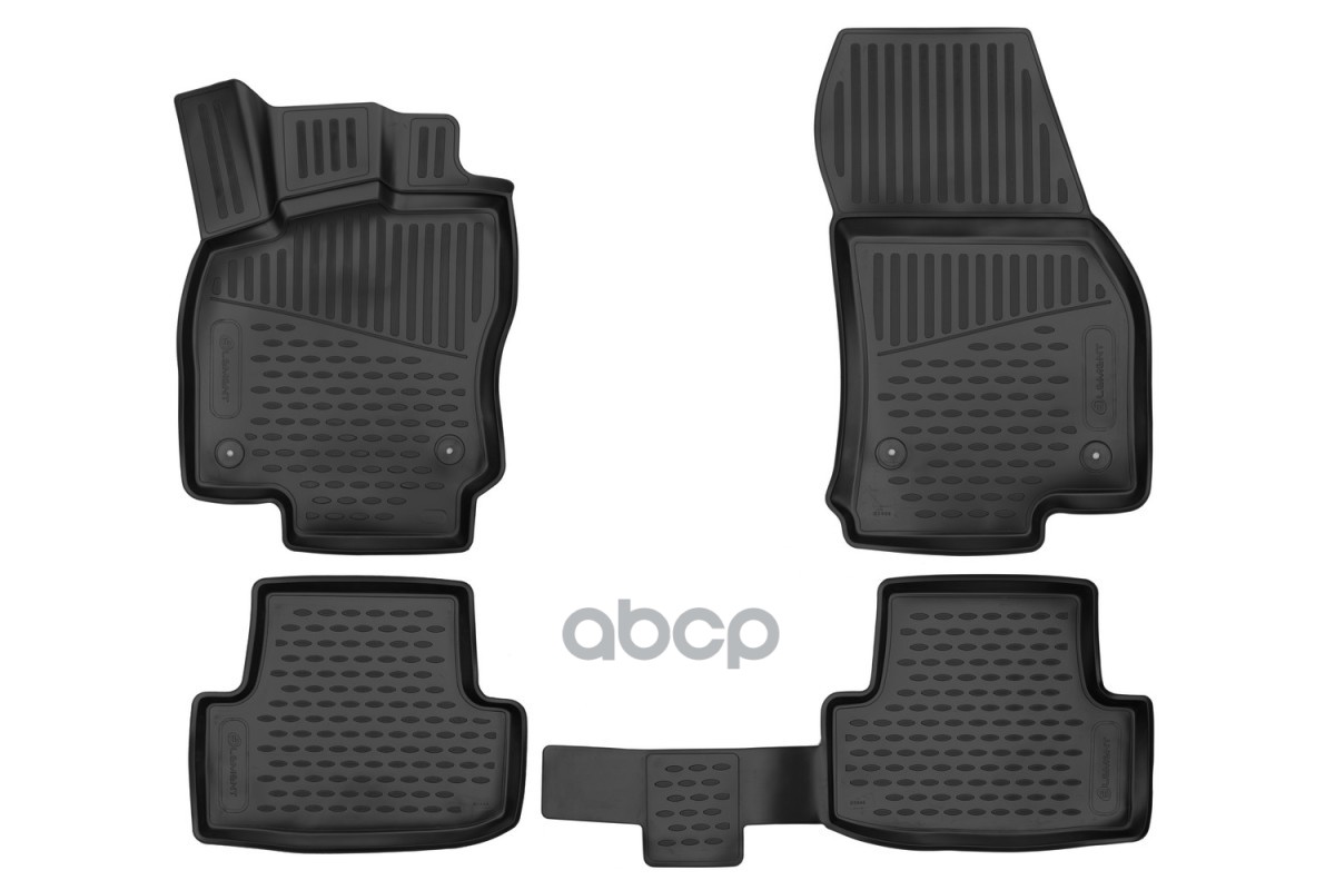 Коврики 3D в салон для VOLKSWAGEN Taos (I), 2020-, 4шт. (полиуретан) / Фольксваген Таос ELEMENT арт. ELEMENT3DA66922210k