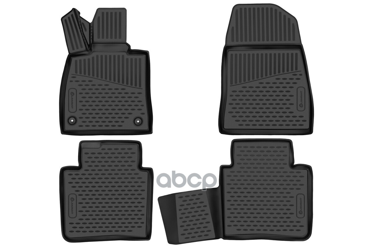 Коврики 3D в салон для HONGQI H5 (II) 2022-, седан, 4шт. (полиуретан) / Хонги Х5 ELEMENT арт. ELEMENT3DA67531210k