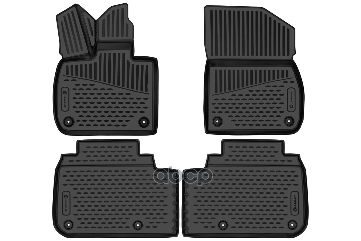 Коврики 3D в салон для LiXiang L7 (I, Ir) 2023-, без холодильника, Внедорожник 5 дв. 4шт. (полиуретан) / Ликсианг Л7 ELEMENT ...