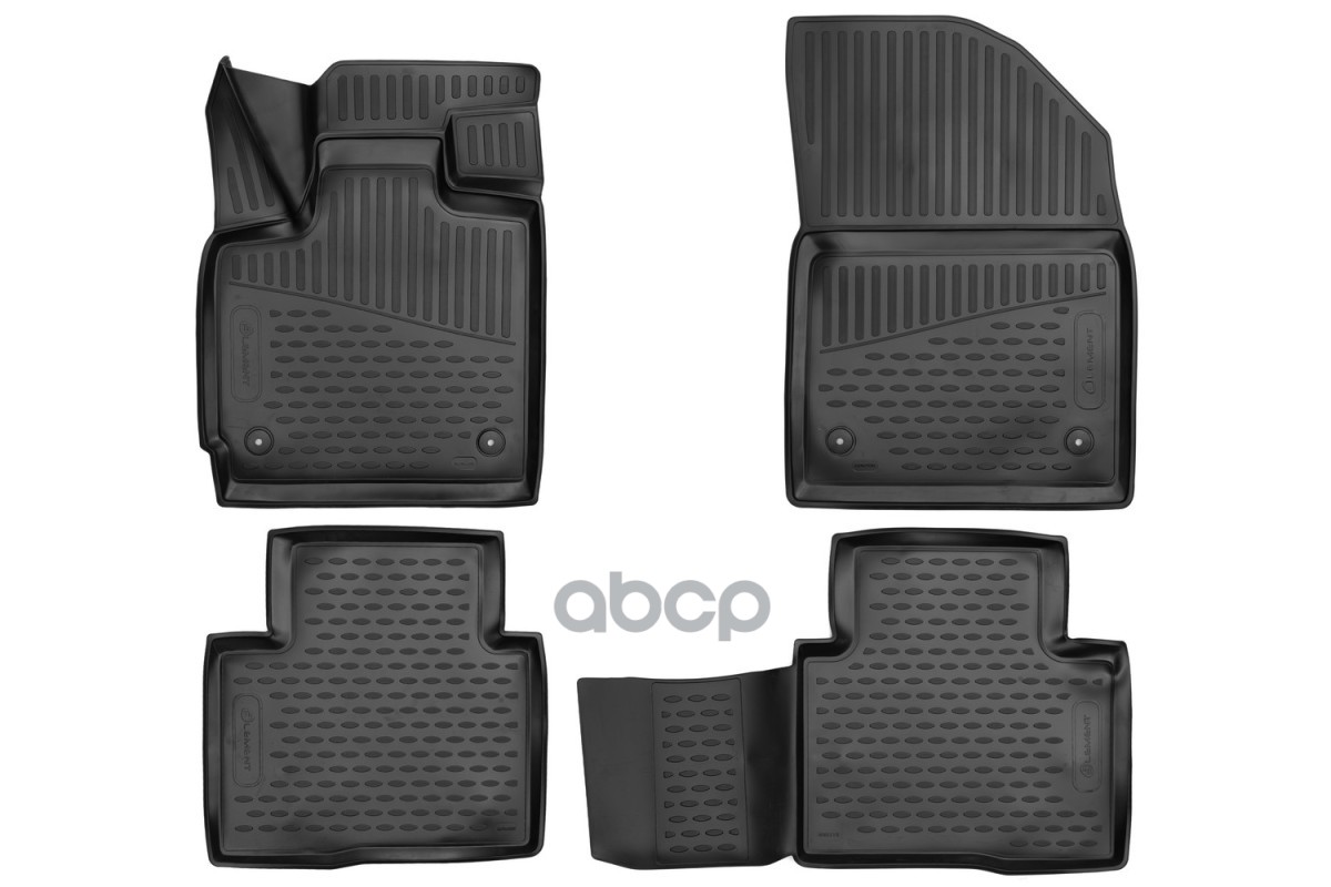 Коврики 3D в салон для EXEED TXL (Ip) 2021-, внедорожник, 4шт. (полиуретан) / Эксид ТХЛ ELEMENT арт. ELEMENT3DAN0218210k