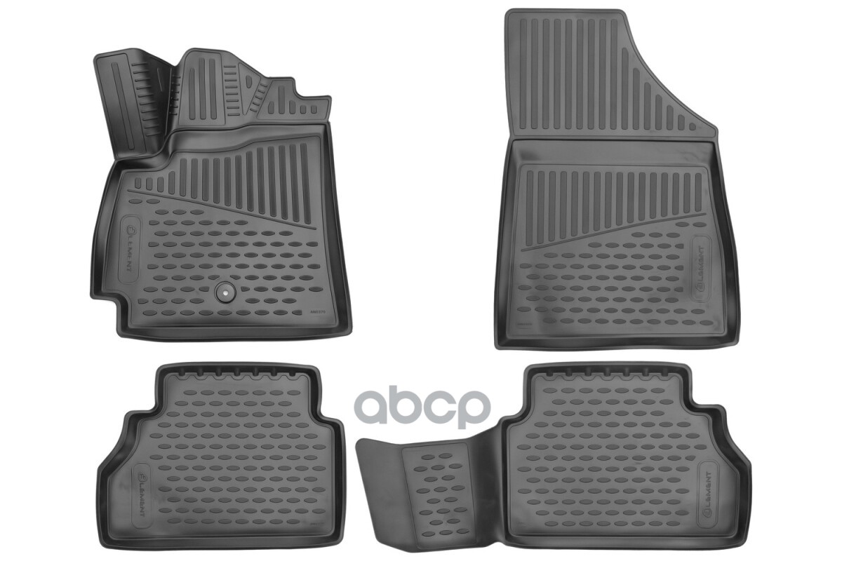 Коврики 3D в салон для CHEVROLET Tracker 2022-, Внедорожник 5 дв., 4шт. (полиуретан) / Шевроле Тракер ELEMENT арт. ELEMENT3DA...