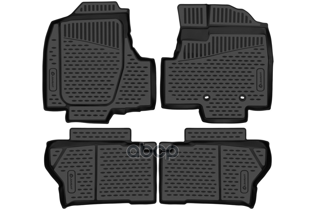 Коврики 3D в салон для TOYOTA Tank 2016-н.в.правый руль хб, 4шт. (полиуретан) / Тойота Танк ELEMENT арт. ELEMENT3DAN0440210k