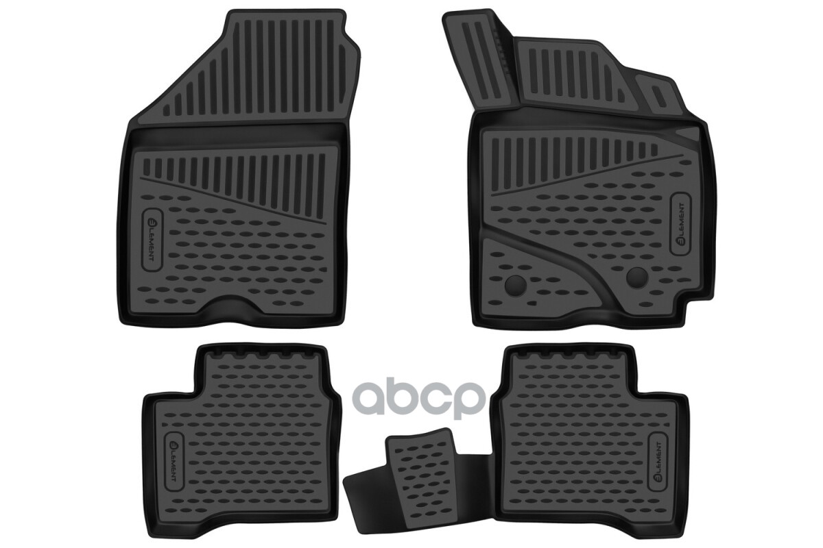 Коврики 3D в салон для SUZUKI Swift 2016-н.в.правый руль Хэтч, 4шт. (полиуретан) / Сузуки Свифт ELEMENT арт. ELEMENT3DAN0444210k