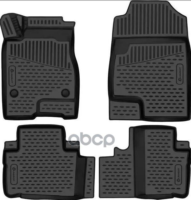 Коврики 3D в салон для HAVAL M6 2023-, 4шт. (полиуретан) / Хавал М6 ELEMENT арт. ELEMENT3DAN0465210k