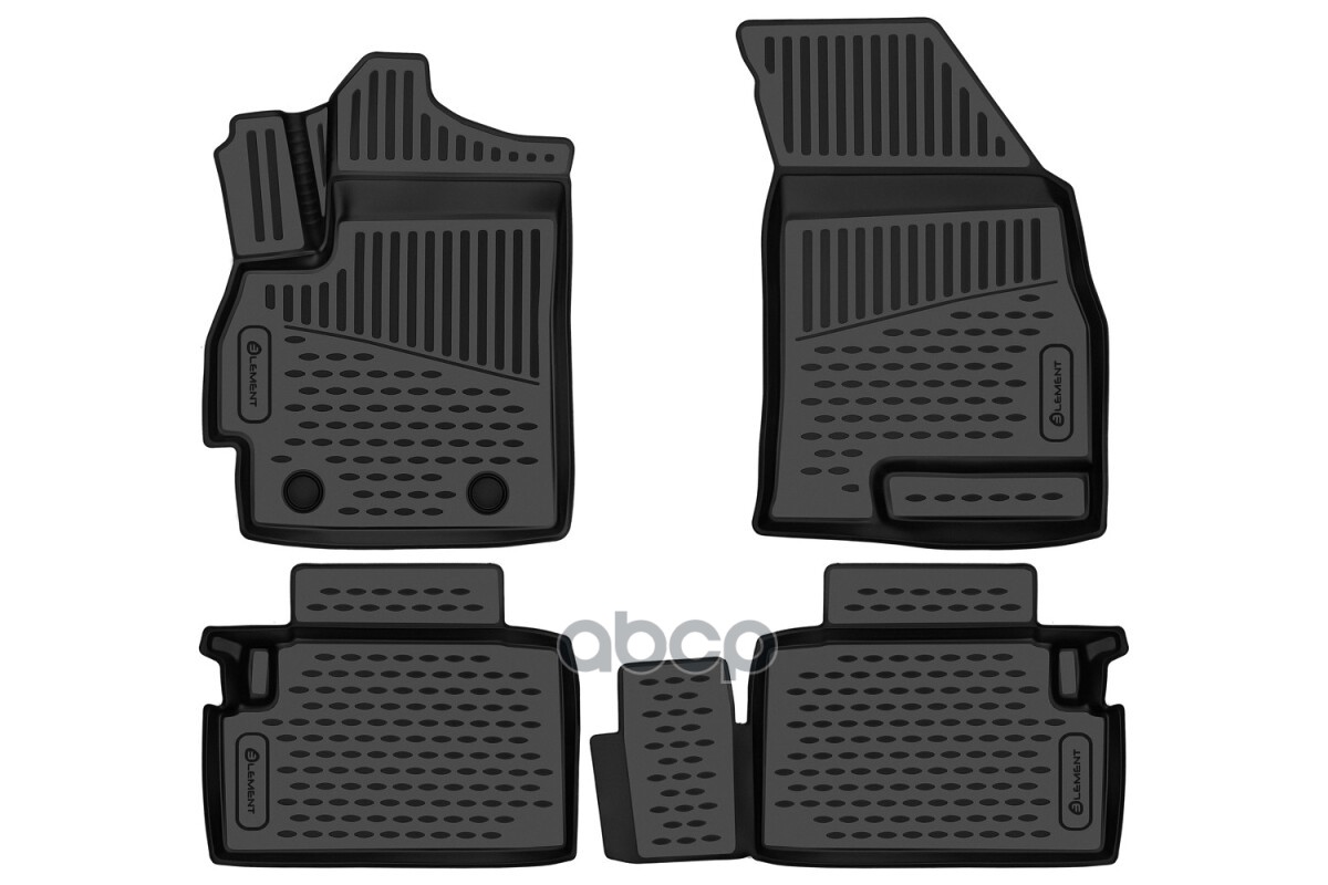 Коврики 3D в салон для KAIYI X3, X3 PRO 2020 - 4шт. (полиуретан) / Каию Икс 3 ELEMENT арт. ELEMENT3DAN0601210k