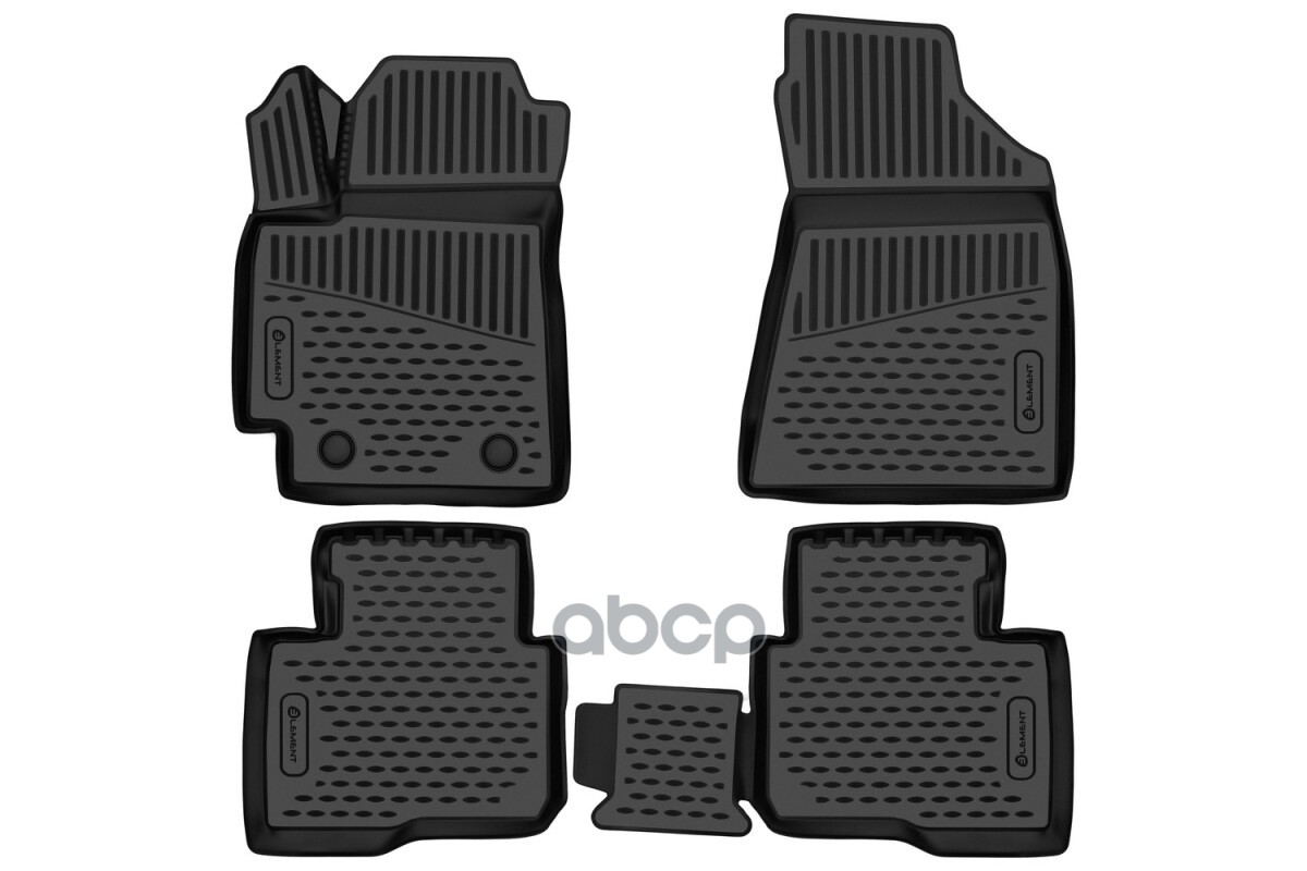 Коврики 3D в салон для CHANGAN Alsvin V7 2023- 4шт. (полиуретан) / Чанган Алсвин В7 ELEMENT арт. ELEMENT3DAN0622210k