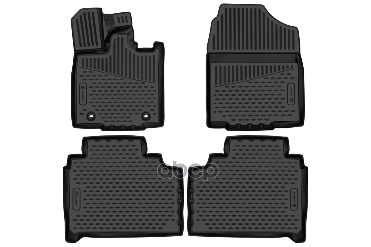 Коврики 3D в салон для HONDA U-RV 2023-, 4шт. (полиуретан) / Хонда УРВ ELEMENT арт. ELEMENT3DAN0625210k