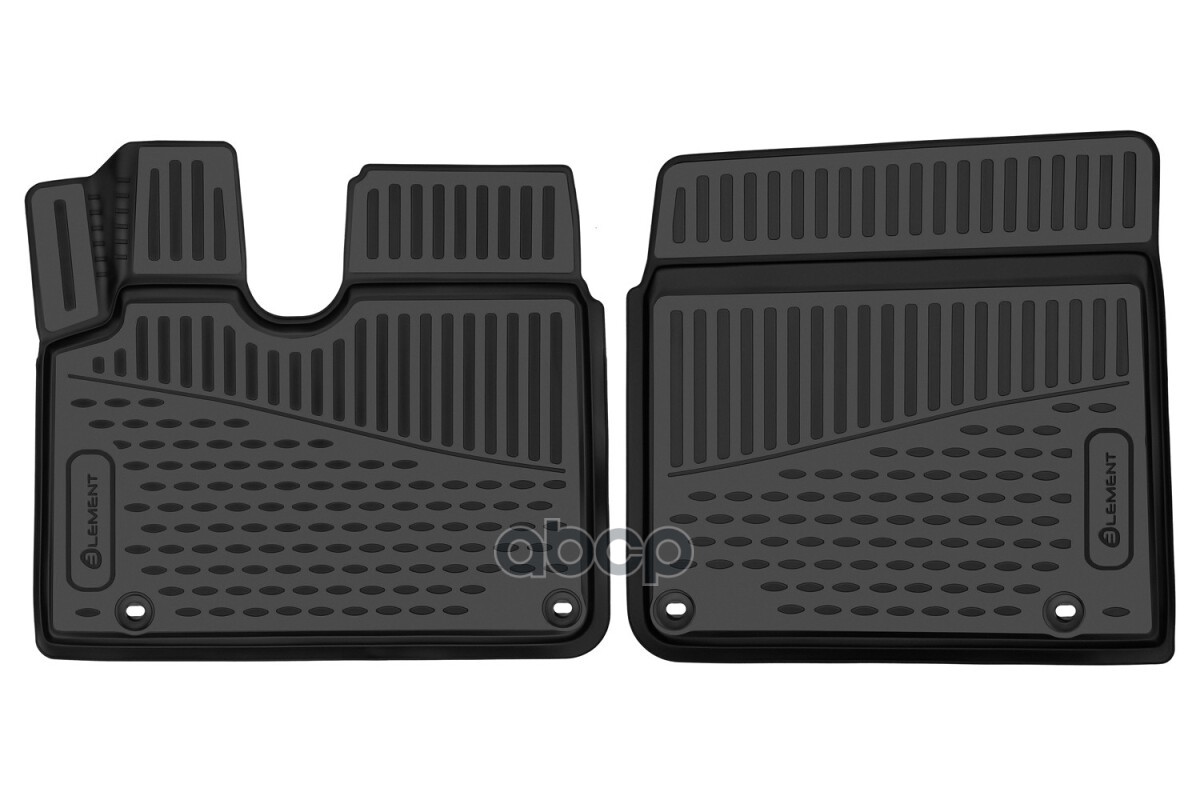 Коврики 3D в салон для FAW J7 2023-, грузовой, 2шт. (полиуретан) / ФАВ Джей 7 ELEMENT арт. ELEMENT3DAN0641210k.F