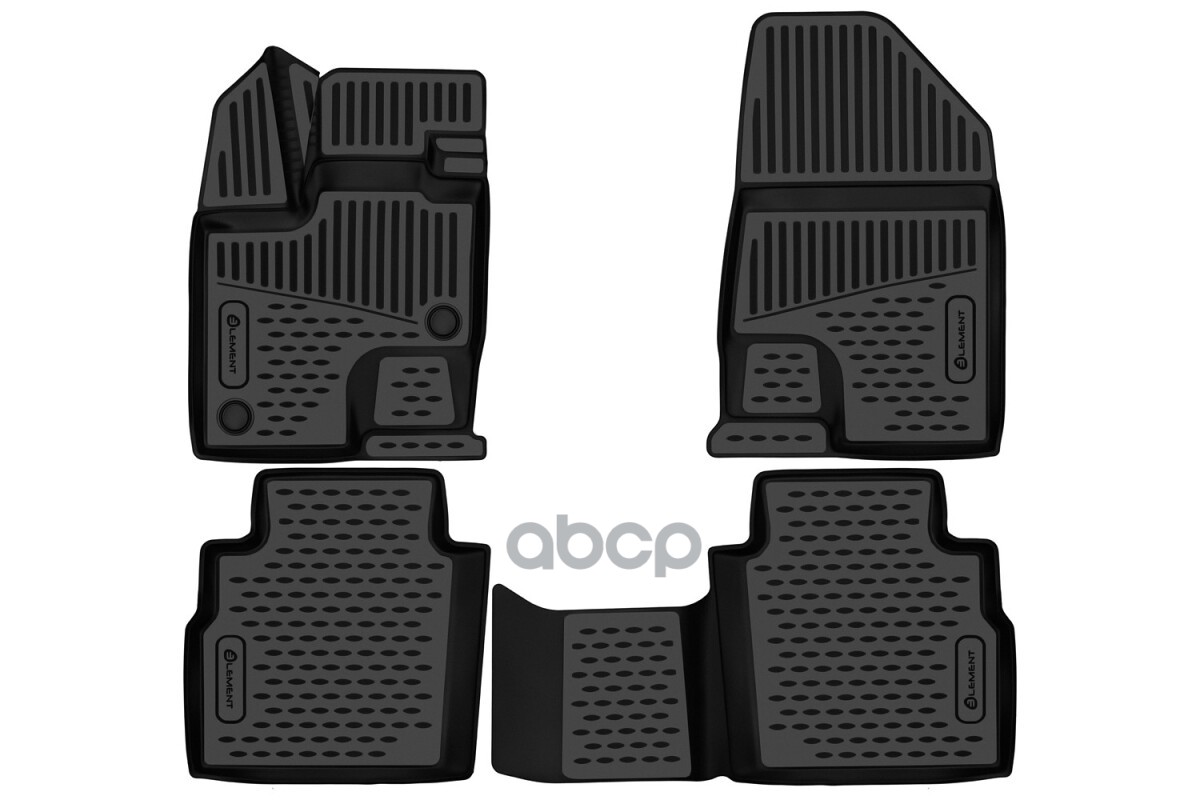 Коврики 3D в салон для HAVAL F7/F7x 2024 - 4шт. (полиуретан) / Хавал Ф7 ELEMENT арт. ELEMENT3DAN0715210k