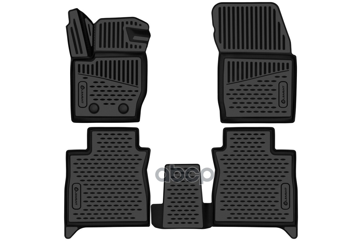 Коврики 3D в салон для HAVAL H5 2023 - 4шт. (полиуретан) / Хавал Н5 ELEMENT арт. ELEMENT3DAN0718210k