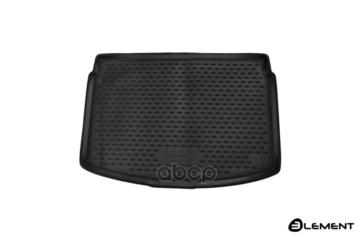 Коврик в багажник для TOYOTA Vitz, 2010-2016, хб., правый руль, 1 шт. (полиуретан) / Тойота Витц ELEMENT арт. ELEMENT48137B11