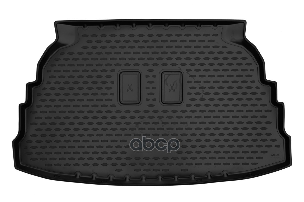 Коврик в багажник для TOYOTA Sienta (II) 2015-н.в.Компактвэн, правый руль, задн.ряд сложен, 1шт. (полиуретан) / Тойота Сиента...