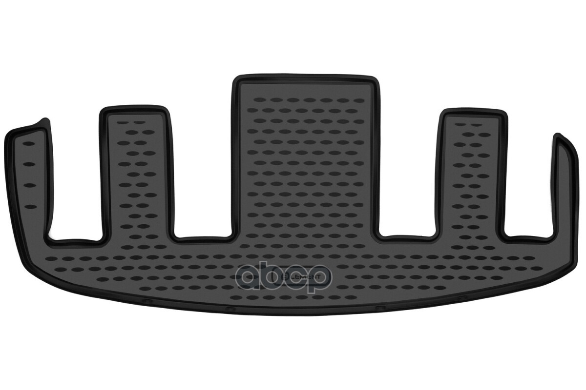 Коврик в багажник для HYUNDAI Staria (I) 2021-, Минивэн, 7мест, 1шт. (полиуретан) / Хендай Стария ELEMENT арт. ELEMENTA66988B14