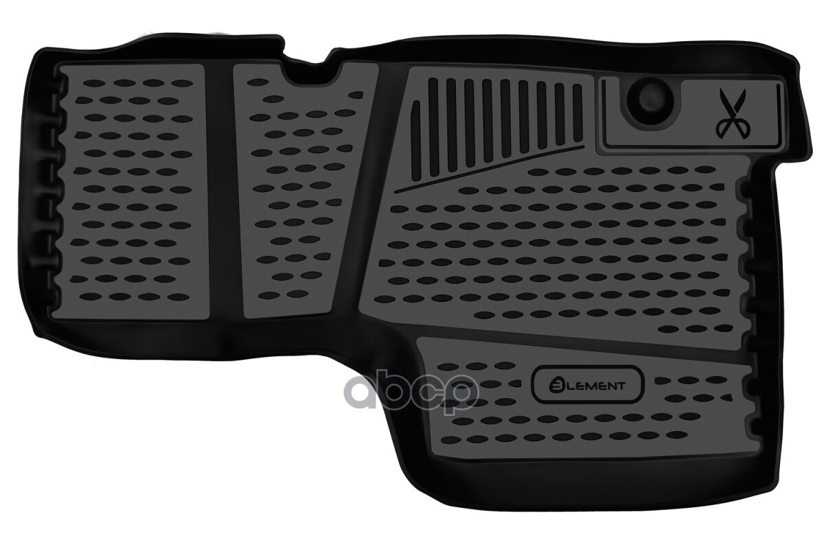 Коврики в салон подходят для КАМАЗ 5308, 2007-, передний правый, 4шт. (полиуретан) ELEMENT арт. ELEMENTAN0164210.FR-4