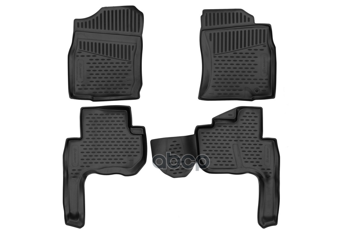 Коврики в салон для TOYOTA Land Cruiser Prado 1996-н.в.правый руль, 4 шт. (полиуретан) / Тойота Ленд крузер прадо ELEMENT арт...