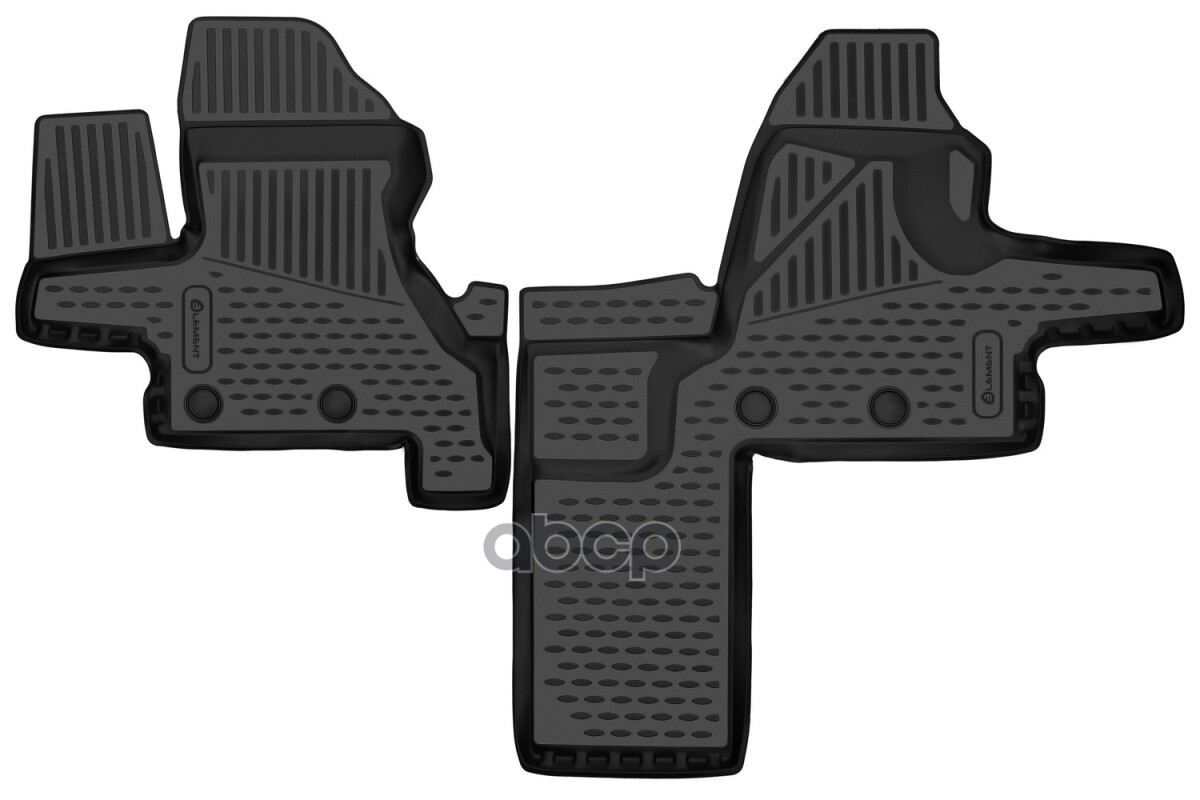 Коврики в салон для Sollers ATLANT 2022- 2шт. (полиуретан) / Солерс Атлант ELEMENT арт. ELEMENTAN0454210k.F