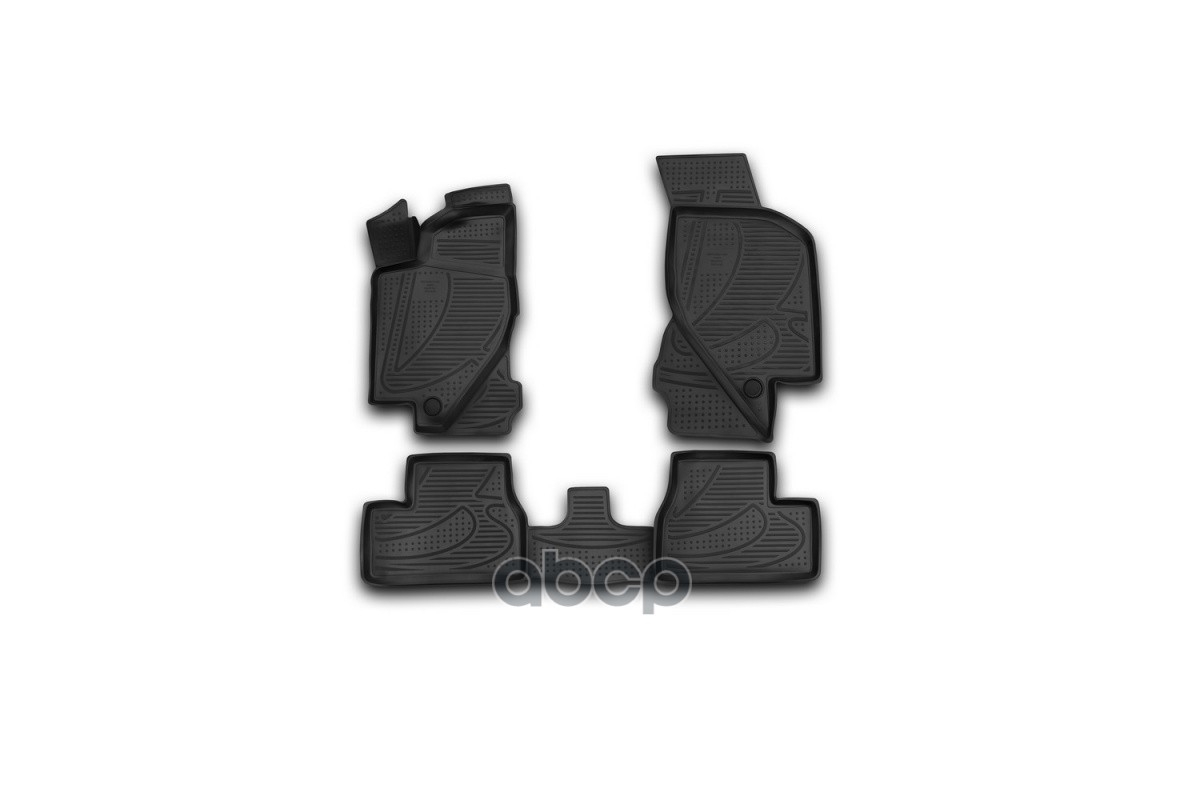 Коврики 3D в салон  LADA Granta I 2011-2018, 2018-, 4 шт. (полиуретан) / Лада Гранта ELEMENT арт. F520250E1