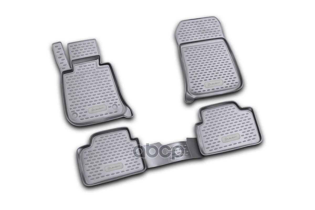 Коврики в салон BMW 3 , 2006-2012 4 шт. (полиуретан) / БМВ Тройка ELEMENT арт. NLC.05.05.210k