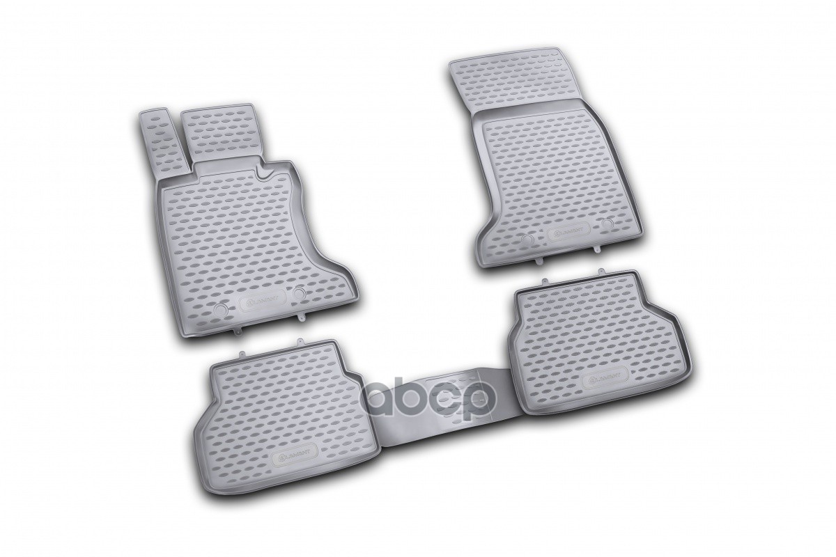 Коврики в салон BMW 5 ,2003-2010 4 шт. (полиуретан) / БМВ Пятерка ELEMENT арт. NLC.05.09.210kh