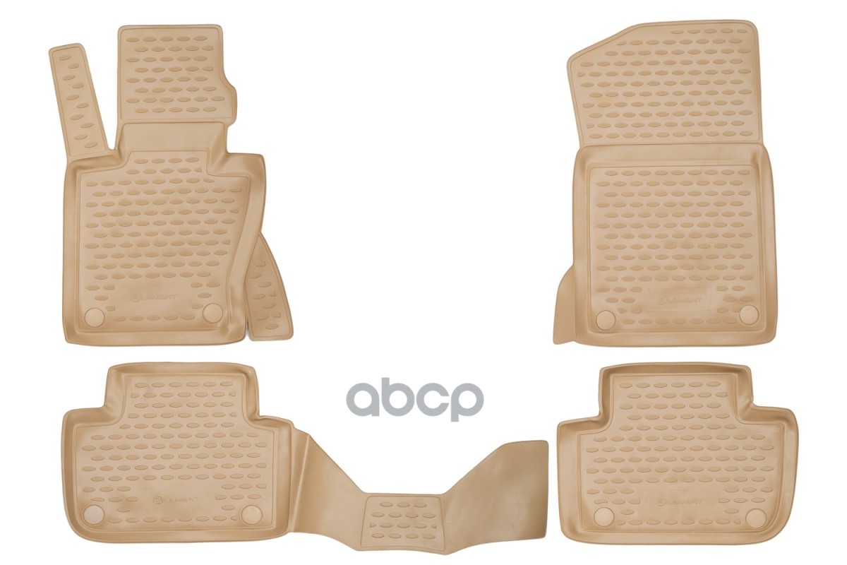 Коврики В Салон Bmw X3 (E83), 2003-2006, 2006-2010, 4 Шт. (Полиуретан, Бежевые) / Бмв Х3 ELEMENT арт. NLC.05.16.212