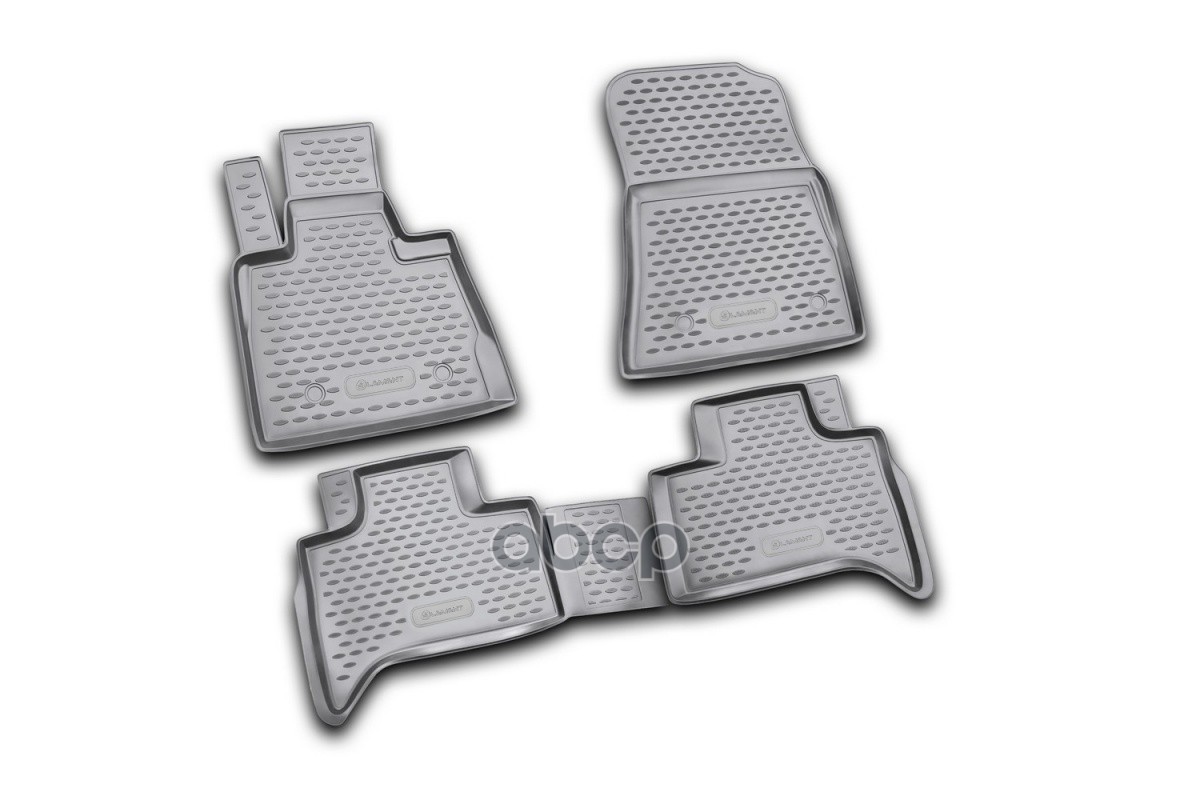 Коврики в салон BMW X5 1999-2006, 4 шт. (полиуретан) / БМВ Х5 ELEMENT арт. NLC.05.29.210k