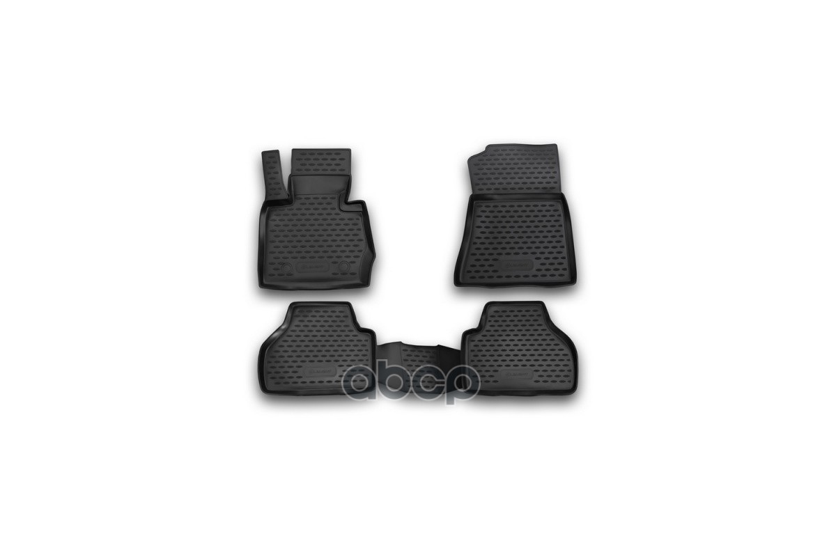 Коврики в салон BMW X3, (F25), 2010-2014, 2014-, 4 шт. (полиуретан) / БМВ Х3 ELEMENT арт. NLC.05.30.210kh