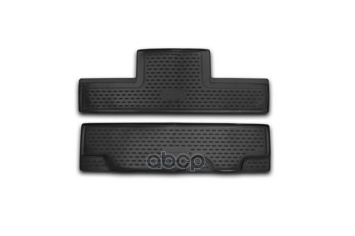 Коврики в салон CADILLAC Escalade, 2015-, Капитан., 3 ряд, 2 шт. (полиуретан) / Кадиллак Эскалейд ELEMENT арт. NLC.07.10.210