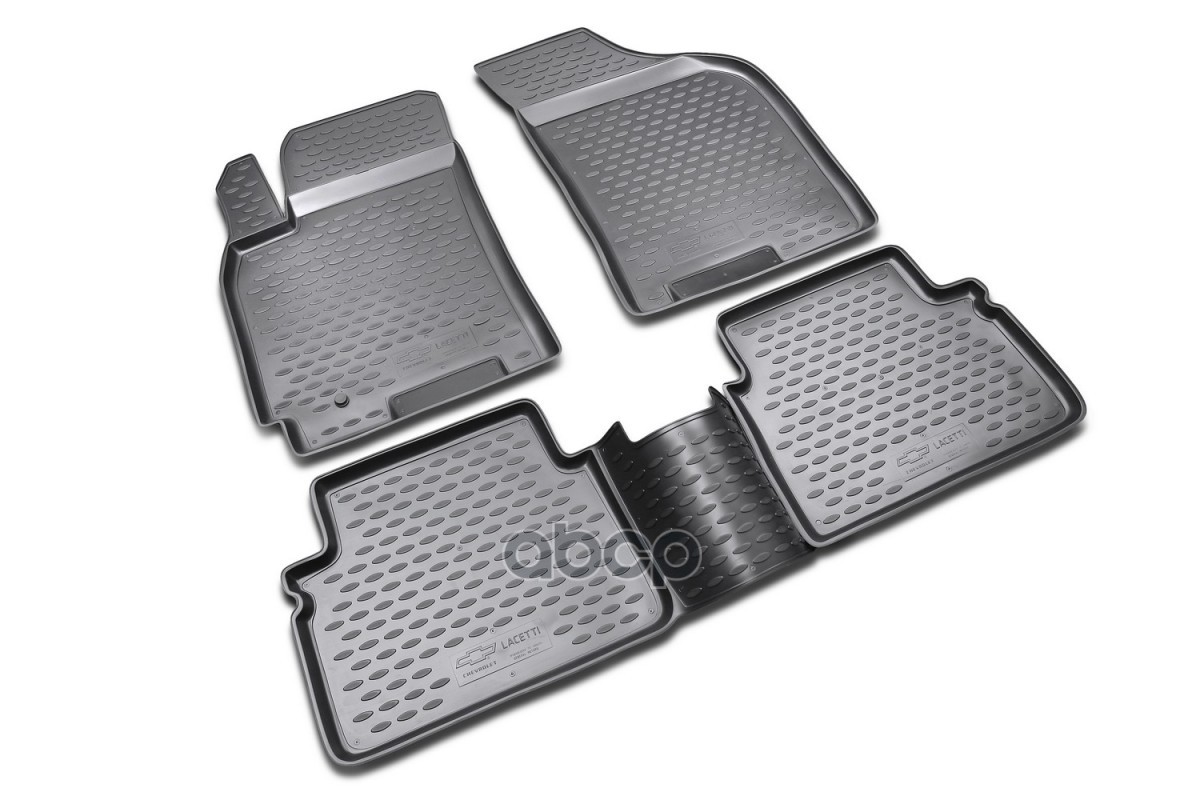 Коврики В Салон Подходят Для Chevrolet Lacetti 2004-2013, Сед., Хб., Ун., 4 Шт. (Полиуретан, Серые) / Шевроле Лачетти ELEMENT...
