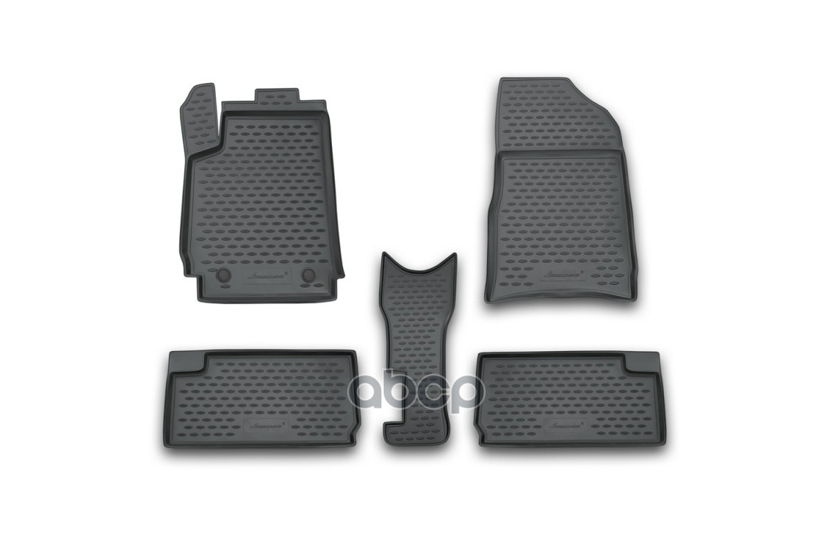 Коврики В Салон Citroen Xsara Picasso 1999-, 5 Шт. (Полиуретан, Серые) / Ситроен Ксара Пикассо ELEMENT арт. NLC.10.05.211k