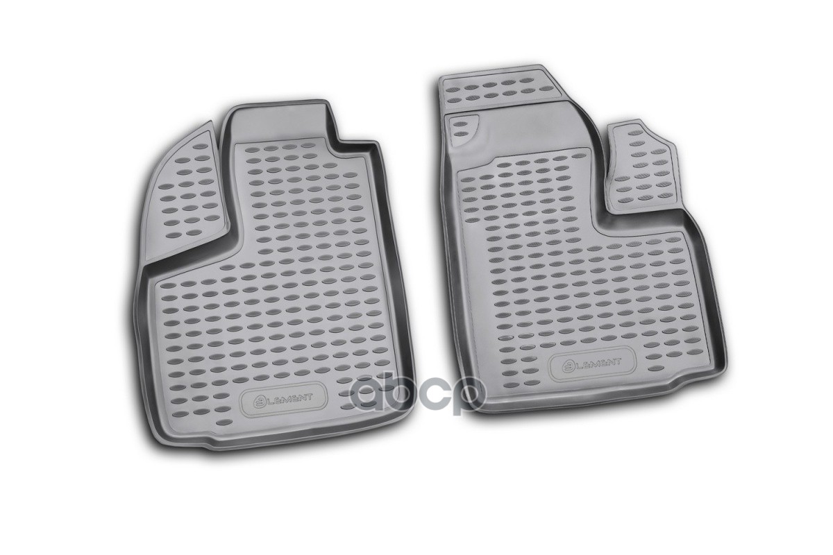 Коврики в салон FIAT Doblo Cargo 2001-, 2 шт. (полиуретан) / Фиат Добло Карго ELEMENT арт. NLC.15.08.210