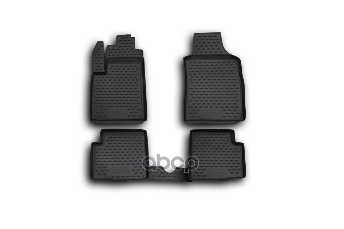 Коврики в салон FIAT 500 08/2008-, 4 шт. (полиуретан) / Фиат ELEMENT арт. NLC.15.16.210k