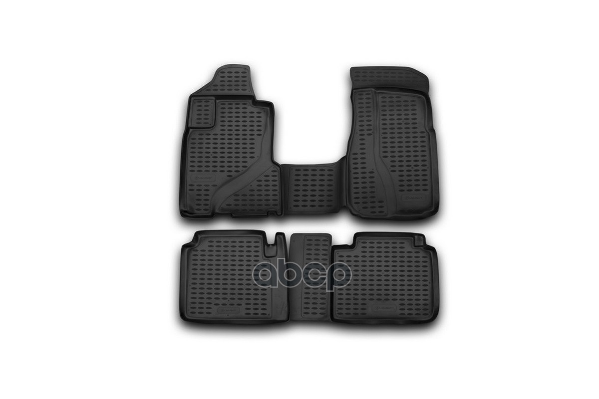 Коврики в салон HONDA CR-V 2002-2006, 4 шт. (полиуретан) / Хонда ЦРВ ELEMENT арт. NLC.18.03.210