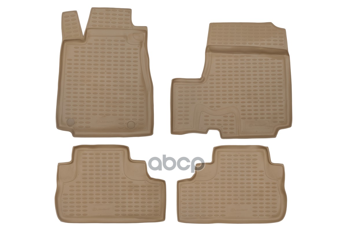 Коврики В Салон Honda Cr-V Iii 2007-, 4 Шт. (Полиуретан, Бежевые) / Хонда Црв ELEMENT арт. NLC.18.15.212k