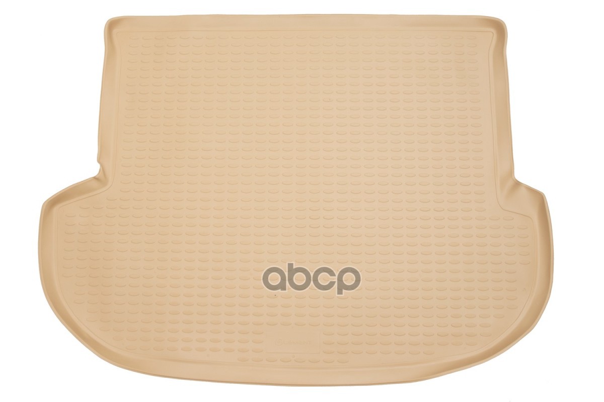 Коврик В Багажник Подходит Для Hyundai Santa Fe (Ii) 2006-2012 5 Мест., Внед. (Полиуретан, Бежевый) / Хендай Санта Фе ELEMENT...