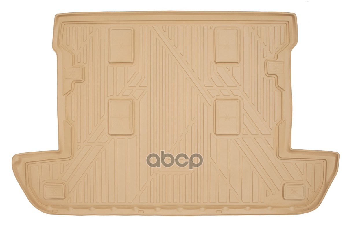 Коврик в багажник LEXUS LX 570 2007-2012, 2012-, внед. 7 мест, кор.(полиуретан, бежевый) / Лексус ЛХ ELEMENT арт. NLC.29.07.B12b