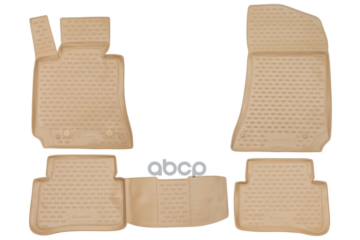 Коврики В Салон Mercedes-Benz E-Class W212 2009-2016, 4 Шт. (Полиуретан, Бежевые) / Мерседес Бенц Е Класс ELEMENT арт. NLC.34...