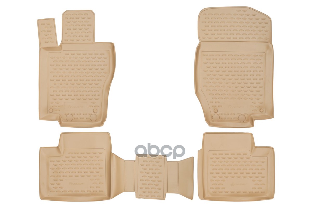 Коврики в салон MERCEDES-BENZ M-Class W164 2006-, 4 шт. (полиуретан, бежевые) / Мерседес Бенц М класс ELEMENT арт. NLC.34.23....