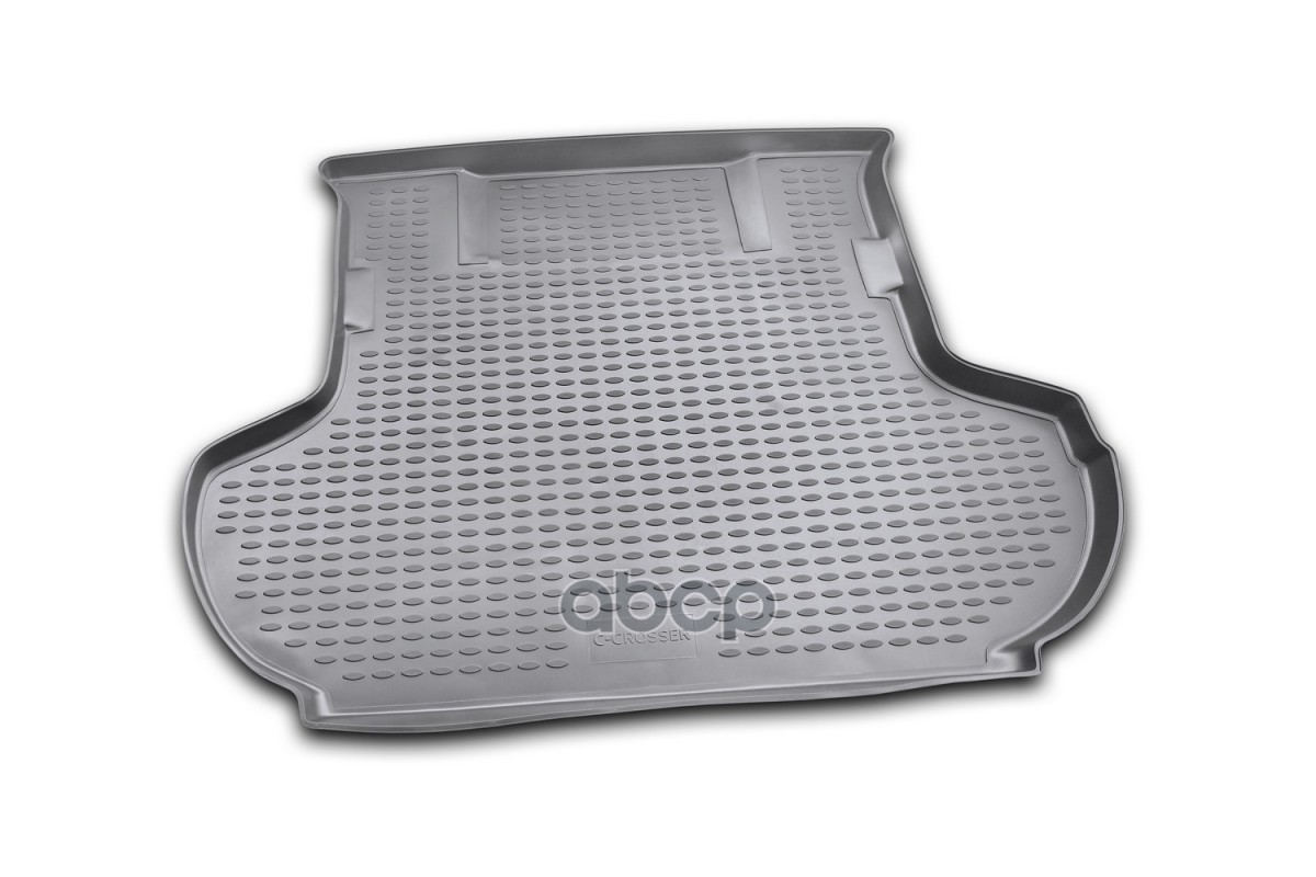 Коврик В Багажник Mitsubishi Outlander Xl 2005-2010, 2010-2012, Кросс. (Полиуретан, Серый) / Митсубиси Аутлендер ELEMENT арт....