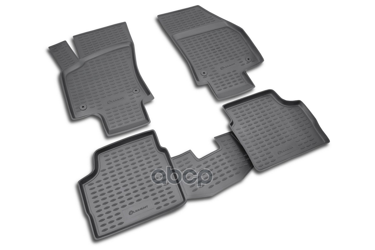 Коврики в салон OPEL Astra H 2007- сед., 4 шт. (полиуретан) / Опель Астра ELEMENT арт. NLC.37.21.210