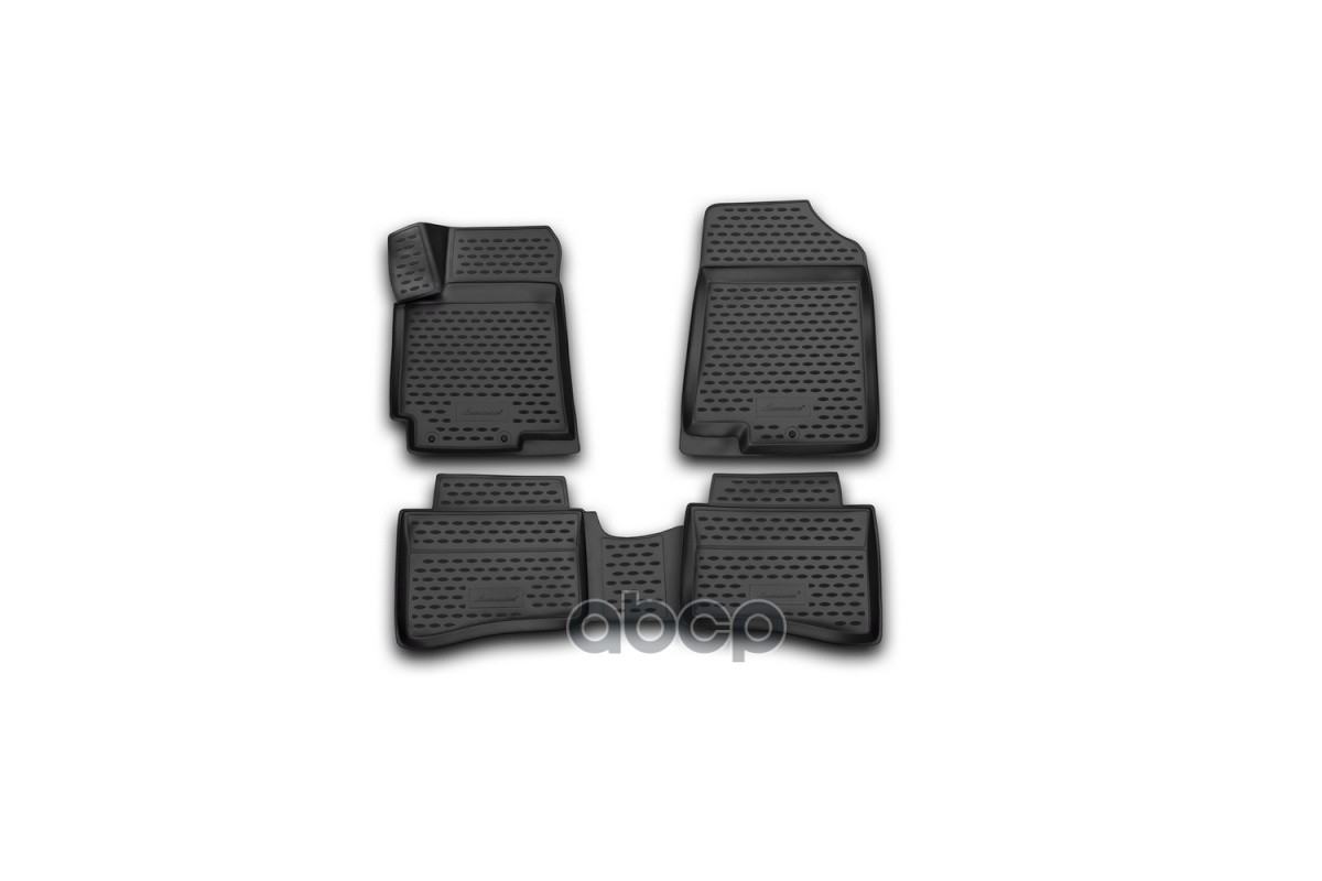 Коврики 3D в салон для HYUNDAI Solaris (I, Iр), 2010-2017, сед., хб., 4 шт. (полиуретан) / Хендай Солярис ELEMENT арт. NLC.3D...