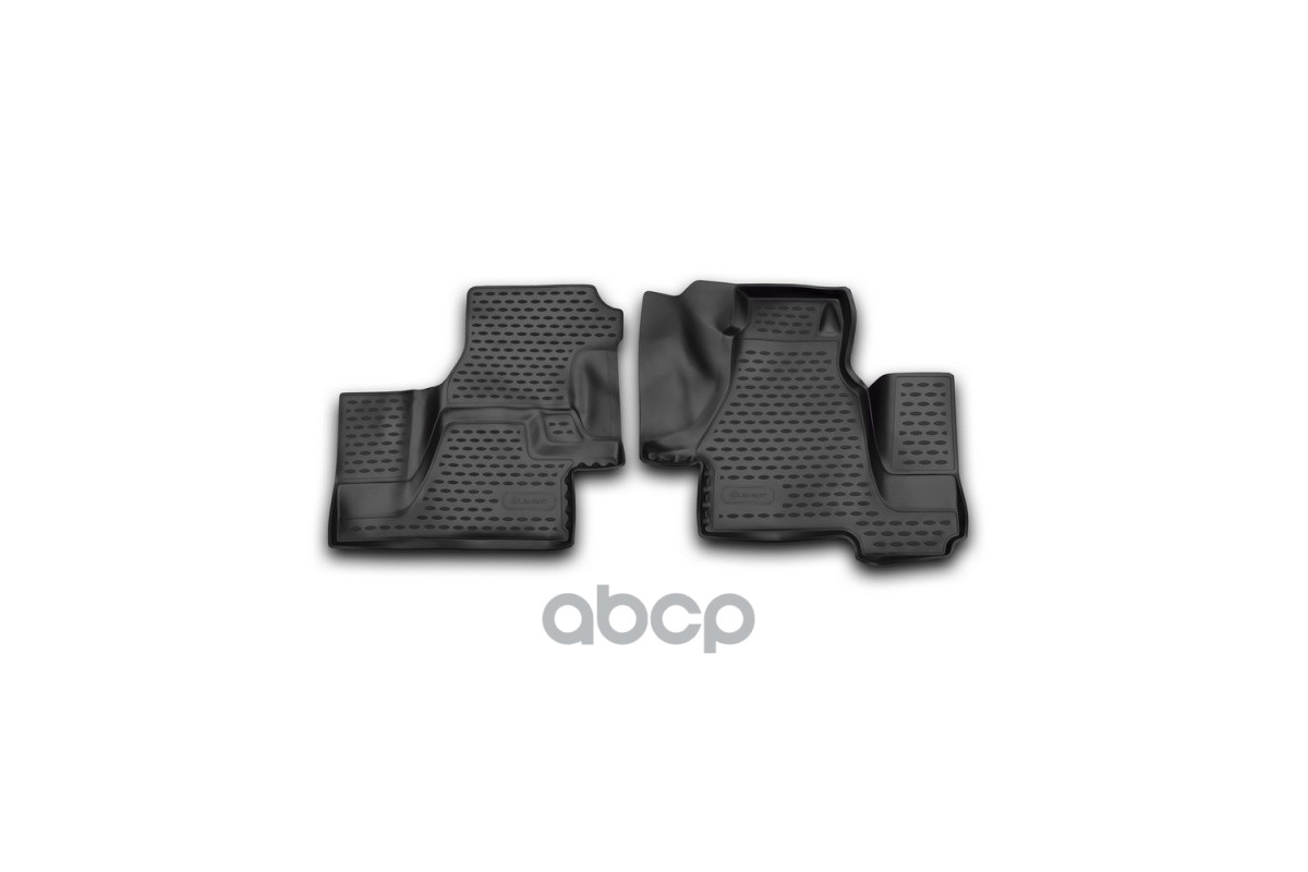 Коврики 3D в салон MERCEDES-BENZ Sprinter Classic (W909), 2000-2006, 2013-, 2 шт. (полиуретан) / Мерседес Бенц Спринтер ELEME...