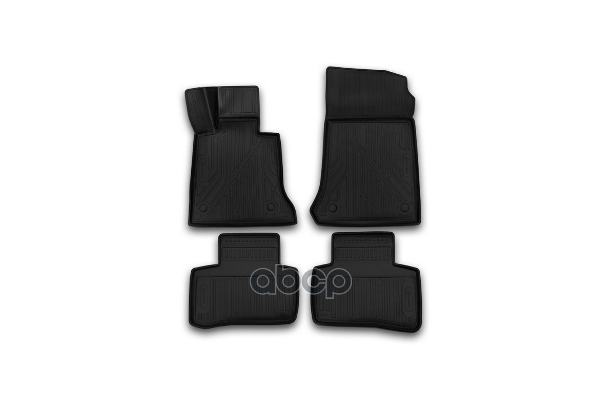 Коврики 3D в салон MERCEDES-BENZ GLK X204, 2014-, 4 шт. (полиуретан) / Мерседес Бенц GLK класс ELEMENT арт. NLC.3D.34.44.210k