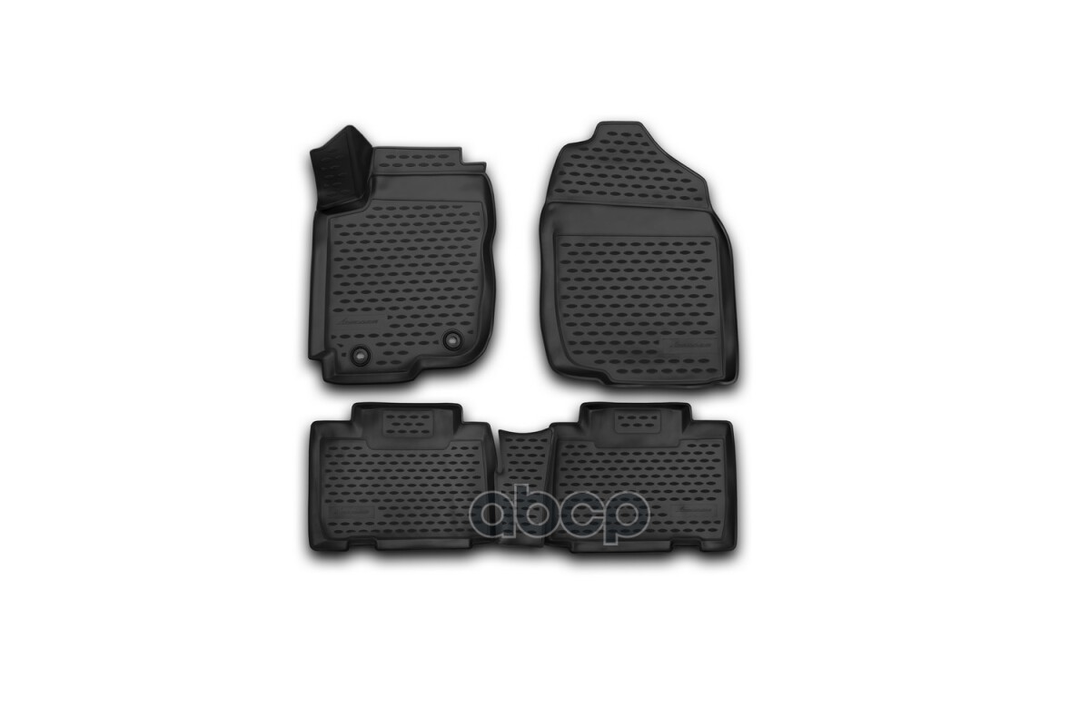 Коврики 3D в салон TOYOTA RAV 4, 2013- 4 шт. (полиуретан) / Тойота Рав 4 ELEMENT арт. NLC.3D.48.57.210k