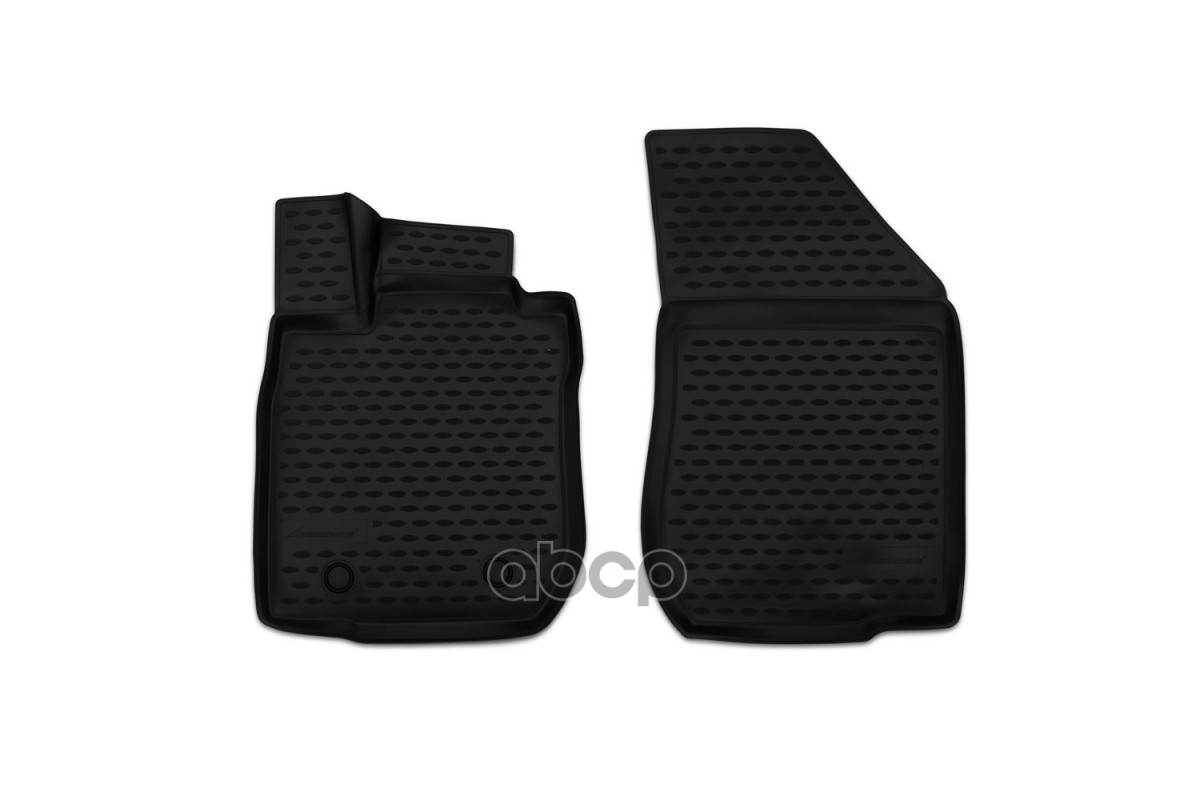 Коврики 3D в салон LADA Largus, фургон, 2013-, 2 шт. (полиуретан) / Лада Ларгус ELEMENT арт. NLC.3D.52.30.210k