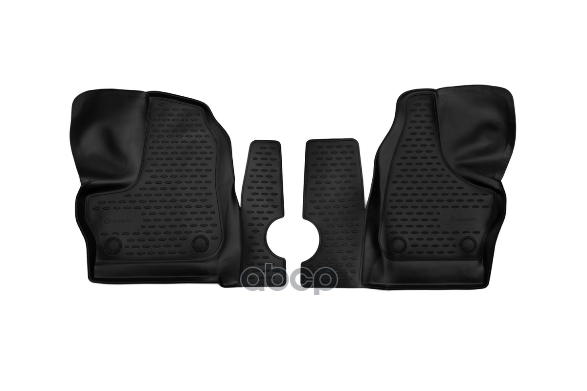 Коврики 3D в салон GAZ Next, 2013- 2 шт. / Газель некст ELEMENT арт. NLC.3D.53.13.210k