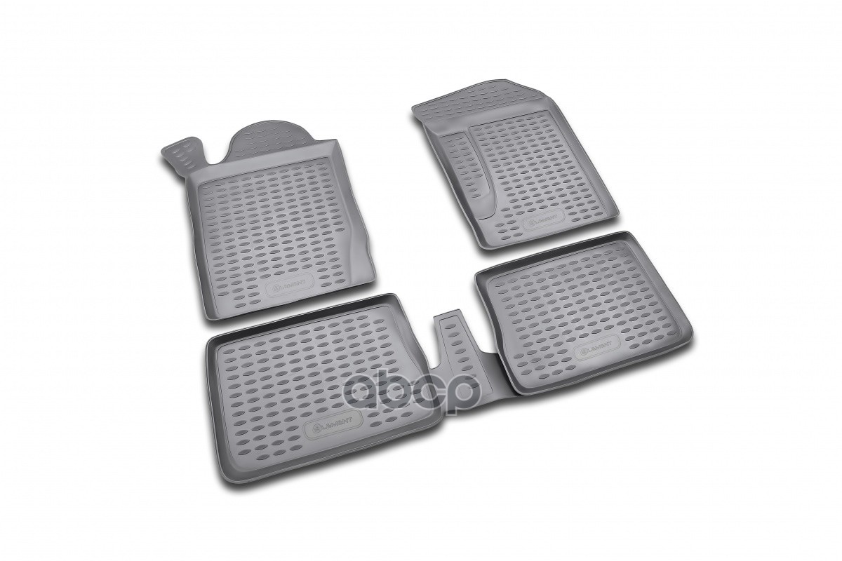 Коврики в салон RENAULT Symbol 2002-, 4 шт. (полиуретан) / Рено Симбол ELEMENT арт. NLC.41.10.210
