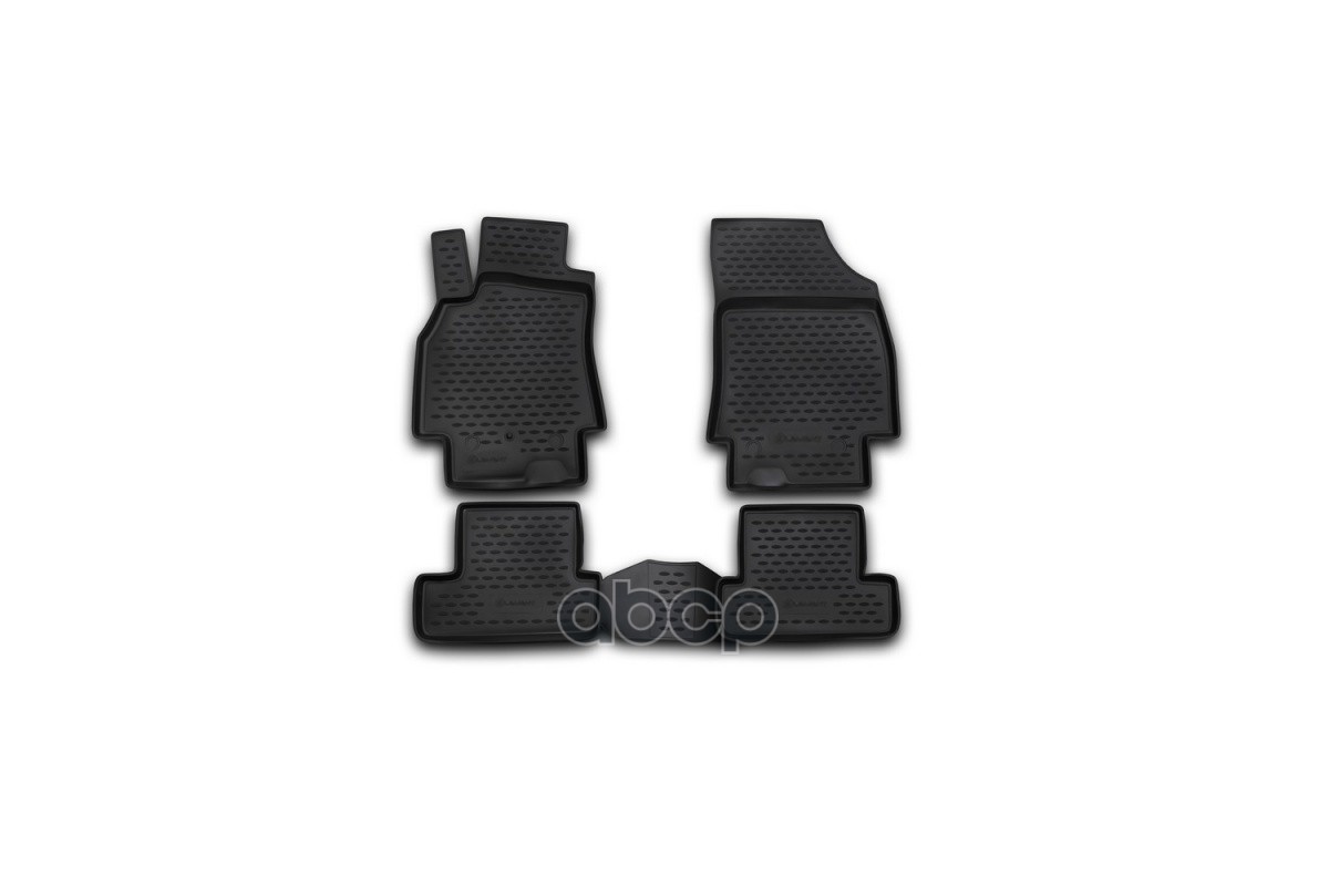 Коврики в салон RENAULT Megane Coupe 03/2010-2015, 4 шт. (полиуретан) / Рено Меган ELEMENT арт. NLC.41.20.210k