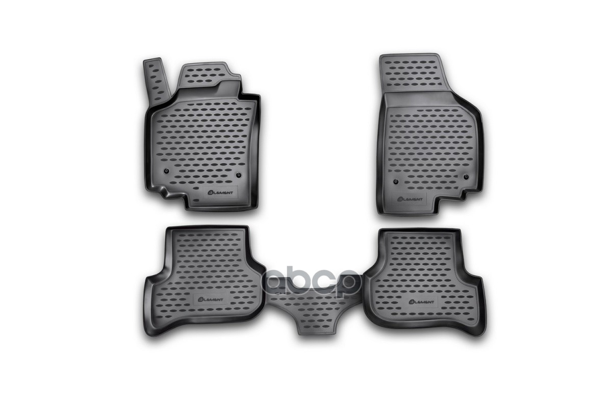 Коврики В Салон Seat Altea Freetrack 2007-2009, 4 Шт. (Полиуретан) / Сеат Алтеа ELEMENT арт. NLC.44.06.210