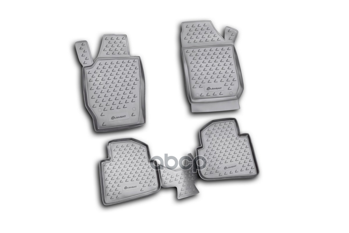 Коврики В Салон Skoda Roomster 2006-, 4 Шт. (Полиуретан) / Шкода Румстер ELEMENT арт. NLC.45.07.210k