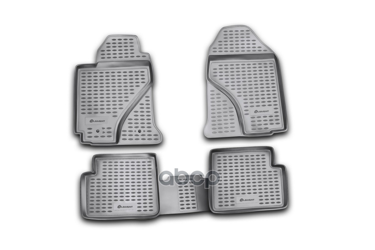 Коврики в салон TOYOTA Corolla 06/2002-2007, 4 шт. (полиуретан) / Тойота Королла ELEMENT арт. NLC.48.03.210k
